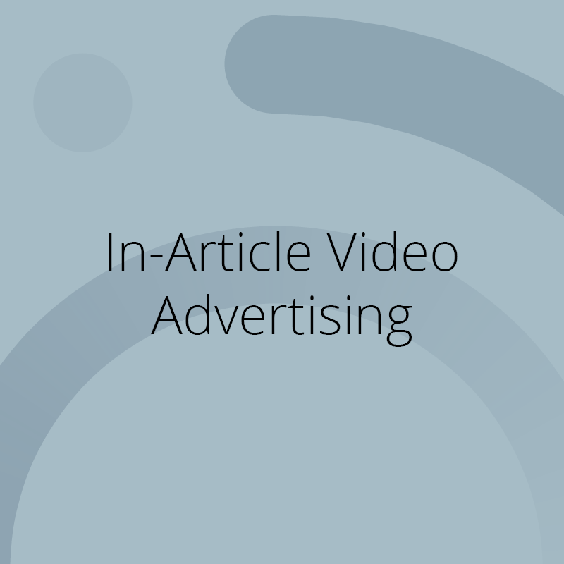 In-Article Video Advertising